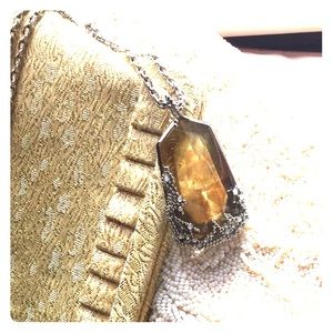 C+I Ocean Lace Long Pendant Necklace